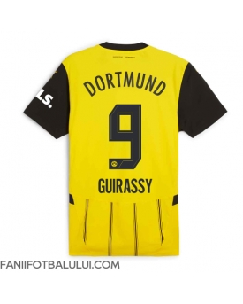 Borussia Dortmund Serhou Guirassy #9 Tricou Fotbal Replică 2024-25 Barbati Acasa